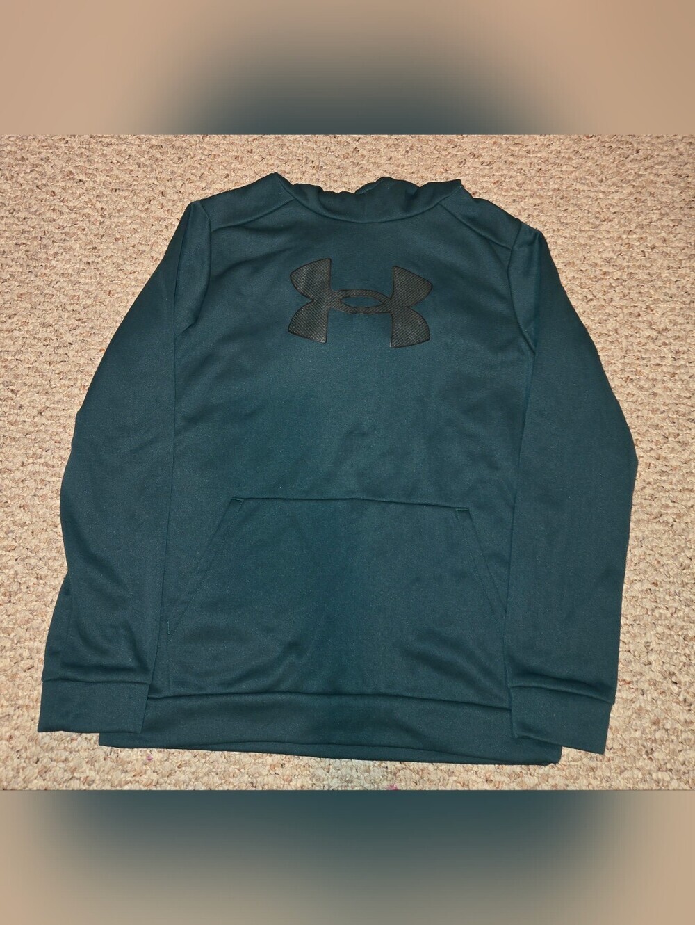 Under Armour Hoodie Youth Boy XL Green Pullover